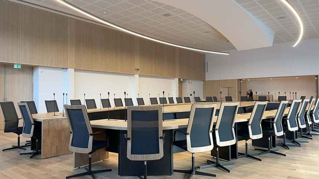 salle du conseil Communauté de communes du Pays Fouesnantais