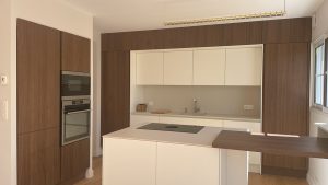 rénovation d'une villa à Fouesnant